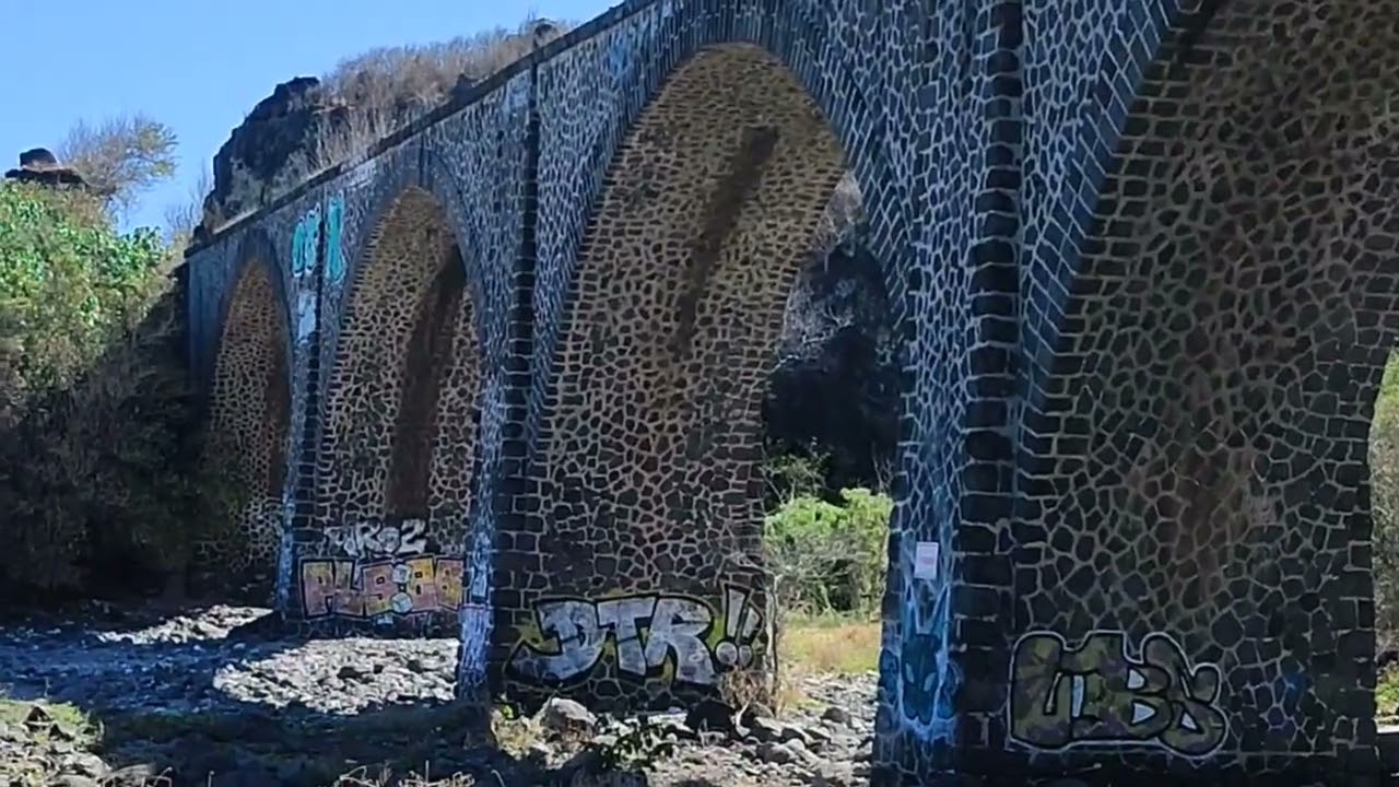 Capture de la vidéo youtbe sur la ravine des Colimaçons.
