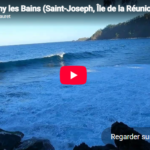 Capture d'écran de la video sur Manapany les Bains à Saint-Joseph montrant le bassin de Manapany