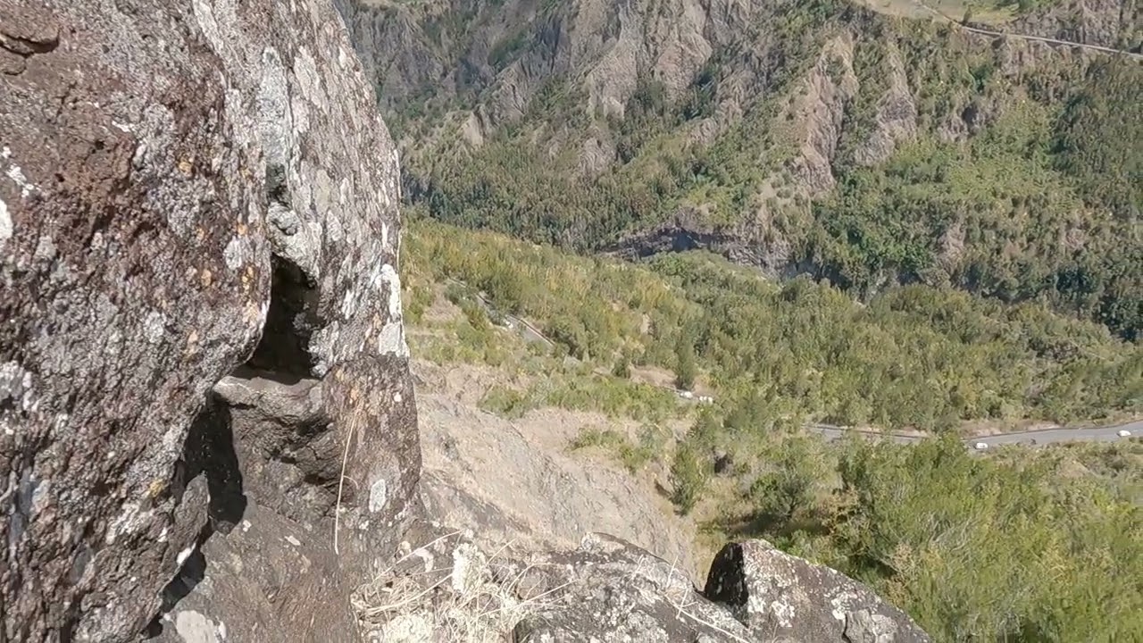 Panorama sur Cilaos depuis le sentier Morel.